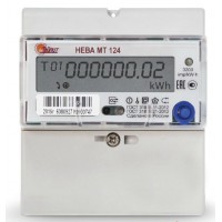 Однофазный многотарифный счетчик НЕВА МТ 124