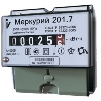 Счетчик электронный Меркурий 201.7