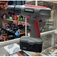 Шуруповерт Omax 01211 (14,4В, 2-х скор, 2акк)