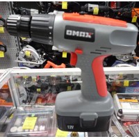 Шуруповерт Omax 01210 (12В, 2-х скор, 2акк)
