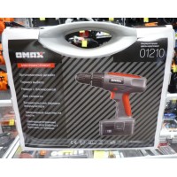 Шуруповерт Omax 01210 (12В, 2-х скор, 2акк)