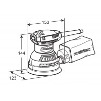 Эксцентриковая шлифмашина  Maktec MT 924