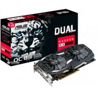 Видеокарта ASUS- Radeon DUAL-RX580-08G