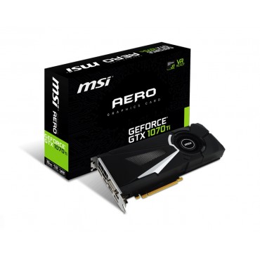 Видеокарта MSI GeForce GTX 1070 Ti AERO 8G, 8 Go