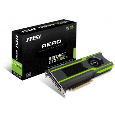 Видеокарта MSI GeForce GTX 1080 TI AERO 11G OC