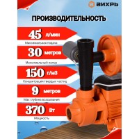 Насосная станция Вихрь АСВ-370/2Ч 68/1/10