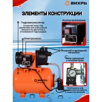 Насосная станция Вихрь АСВ-800/24  68/1/1