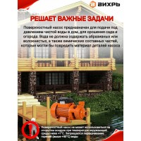 Поверхностный насос ВИХРЬ ПН-650