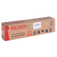 Скважинный насос Ресанта НС-55/50 ПРОФ 77/3/1
