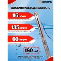 Скважинный насос ВИХРЬ СН-135
