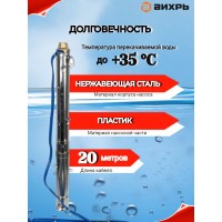 Скважинный насос ВИХРЬ СН-60