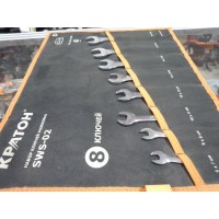 Набор ключей рожковых Кратон SWS-02 8 пр.