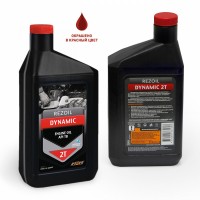 Минеральное масло для двухтактных двигателей Rezoil DYNAMIC 2T 