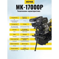 Мотоблок Huter МК-17000P 70/5/31