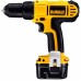 Аккумуляторная дрель-шуруповерт DeWalt DC 733 KAT + (фонарь)